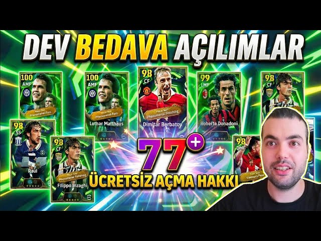 HUGE FREE OPENINGS🎁 ALL CAMPAIGN, IN-GAME FREE OPENING RIGHTS (eFootball 2026 Mobile)