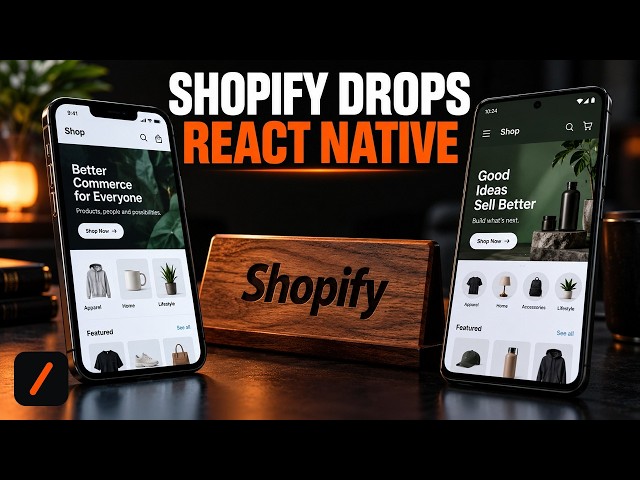 Shopify Ditches React Native, Rebuilds Apps in Swift and Kotlin