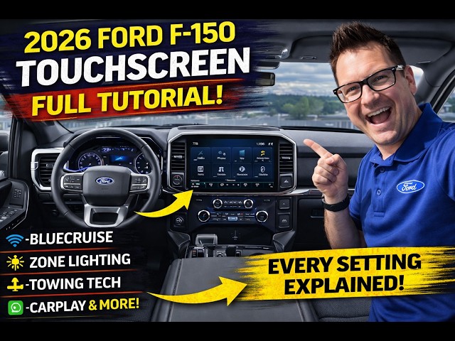 2026 Ford F-150 TouchScreen Tutorial - Everything You NEED to Know!