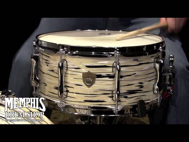 Sakae 14x6.5 Trilogy Snare Drum - Mint Oyster Pearl