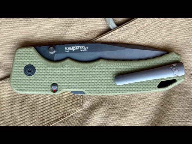 A COMPLEX CHARACTER. The Swift III Cold Steel knife