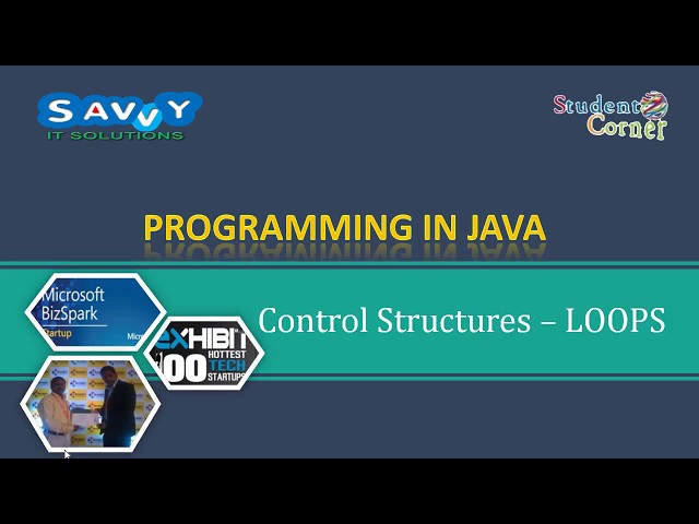 [2020] - Programming in JAVA - Loop Control structures part 5