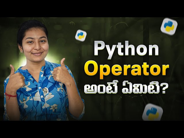 Python Operators Made Easy 🔥 Complete Guide for Beginners