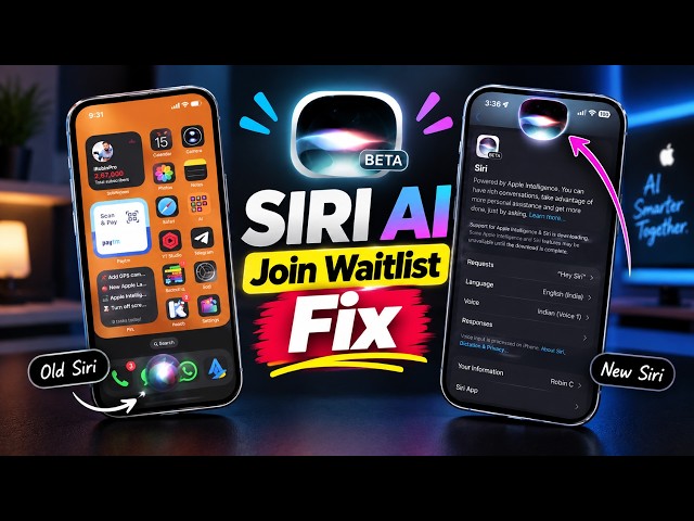Why Your iOS 27 SIRI AI Download Is Stuck? This May HELP!