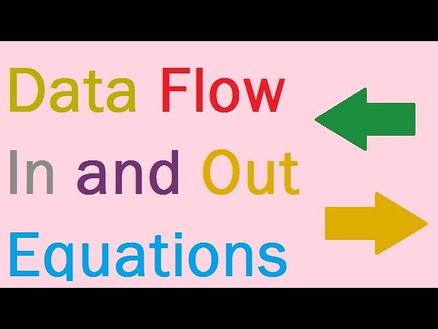How to Compute Data Flow In and Out Equations from the given Graph