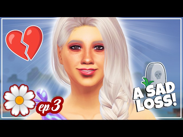 we LOST an ICON💔 SIMS IN BLOOM CHALLENGE!🤍Death Flower #3