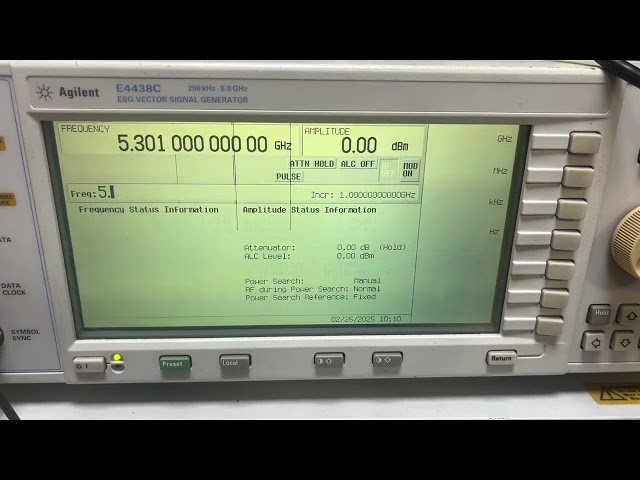 Automating Signal Generator Control via Python Selenium & LAN Interface