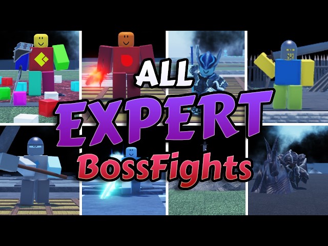 Roblox - Cube Combination: ALL Expert BossFights
