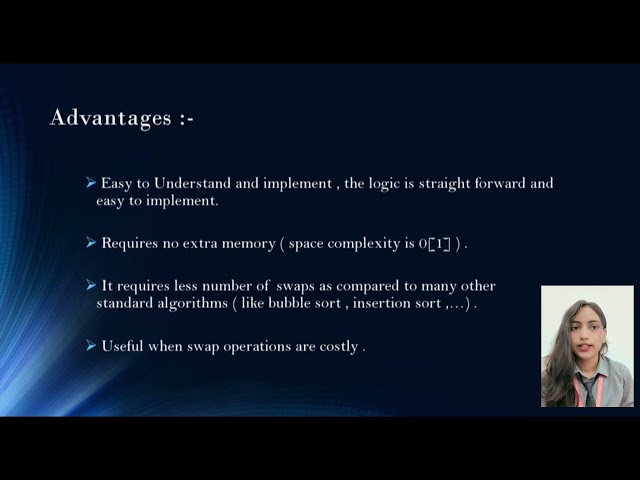 Selection Sort in C....!! #ppt