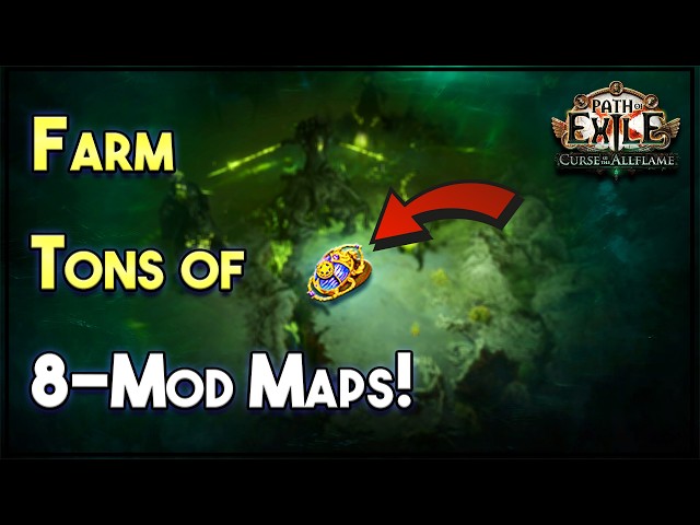 Our New 8-Mod Map Farming Strategy - PoE 1 3.29