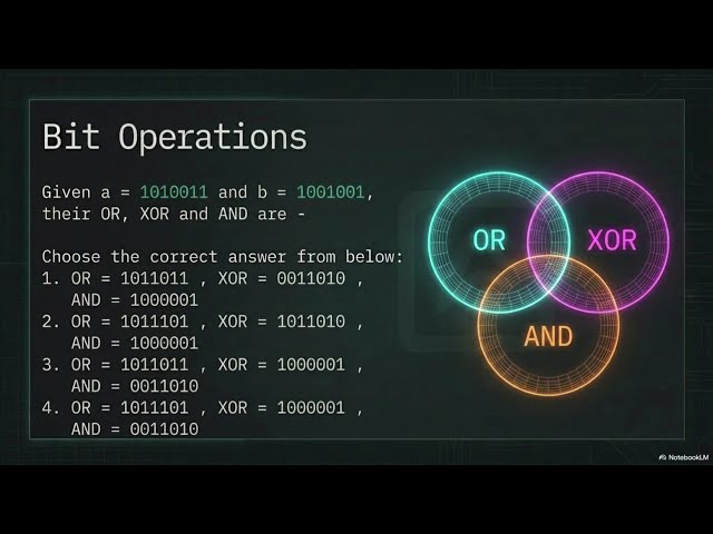 Day21 | P01-07 - Week04 | Binary to Decimal | Decimal to Binary | Bit Operations | Binary Addition