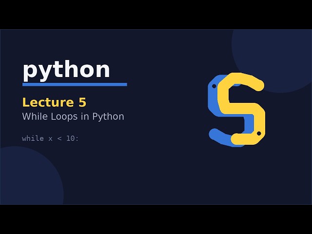 While loop