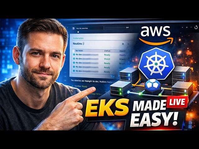 AWS EKS Tutorial: Deploy Your First Kubernetes Cluster (Step-by-Step)