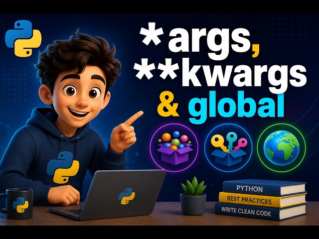 Python *args and **kwargs Explained Simply | Flexible Functions in Python