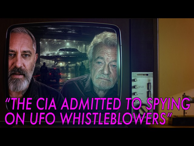 “THE CIA SPIED ON UFO WHISTLEBLOWERS”