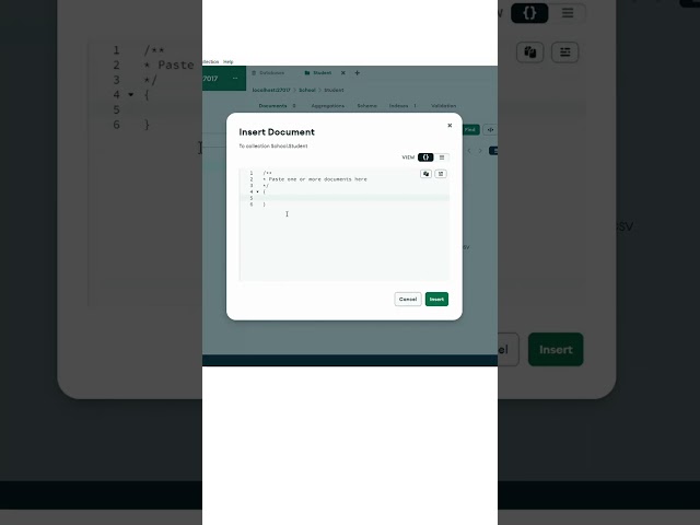 Create database in MongoDB👌