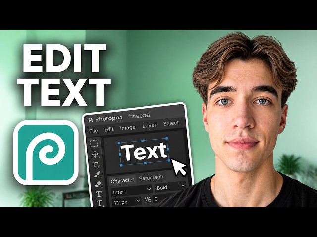 How To Edit Text In Photopea | Quick Guide