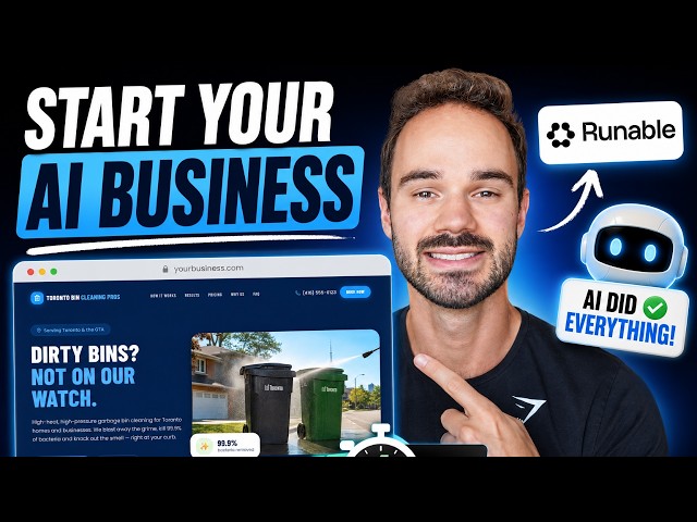 Starting a Business In 1 Hour With AI (Runable Review & Tutorial!)