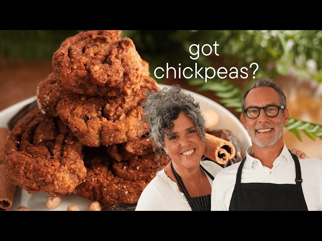 Healthy Cinnamon Cookies From Chickpeas | WFPB Baking