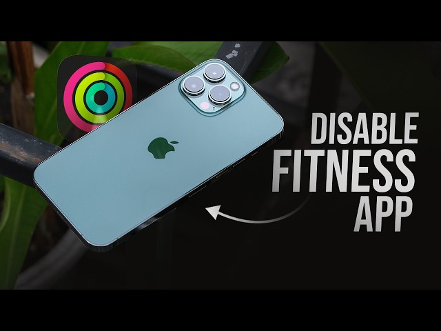 How to Disable Fitness App on iPhone (tutorial)