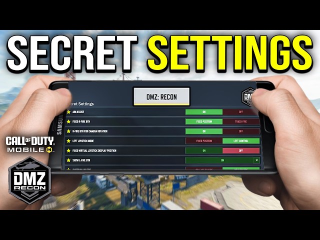 CODM DMZ Recon Settings That Give You an Advantage...