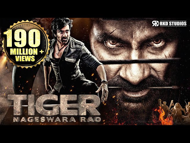 Tiger Nageswara Rao Full Hindi Dubbed Movie | Ravi Teja, Anupam Kher, Nupur S | South Action Movies