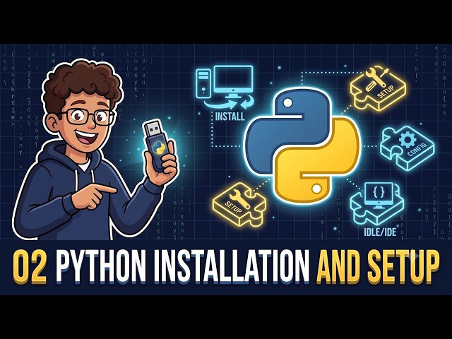02 Python Installation & Setup Tutorial for Beginners (2026) | Step-by-Step Guide
