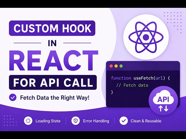 Custom Hook | React JS | API Call
