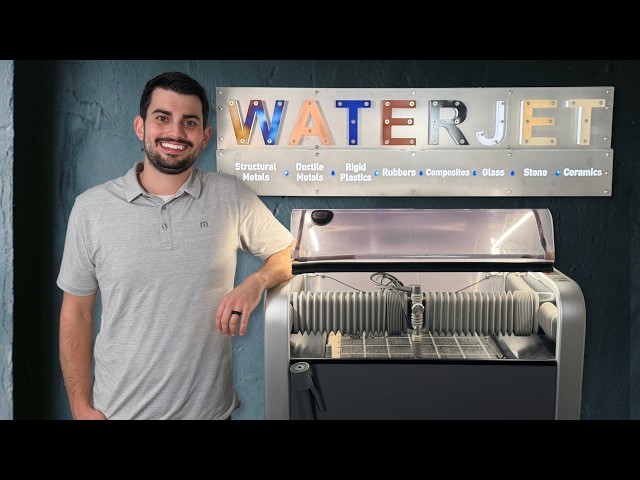 The Ultimate Guide to Waterjet Cutting (Desktop to Industrial)