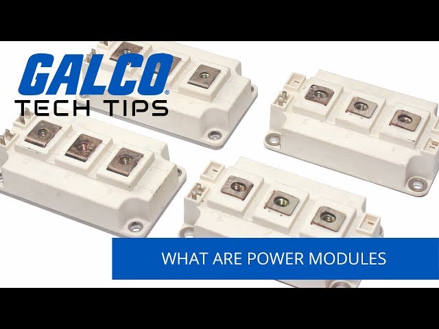 What are Power Modules? - A Galco TV Tech Tip | Galco