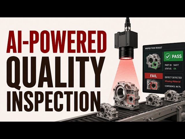 AI-Powered Quality Inspection |Computer Vision for Intelligent Manufacturing Quality Control| Uplatz