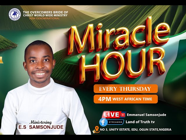 BELIEVE HIS PROPHET HIS PROPHET AND YE SHALL PROSPER || PST J.S IFEOLUWA