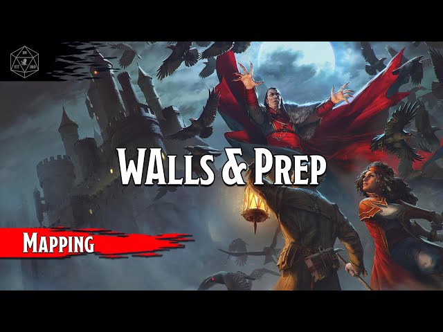 Ravenloft Mapping & Prep  #DND