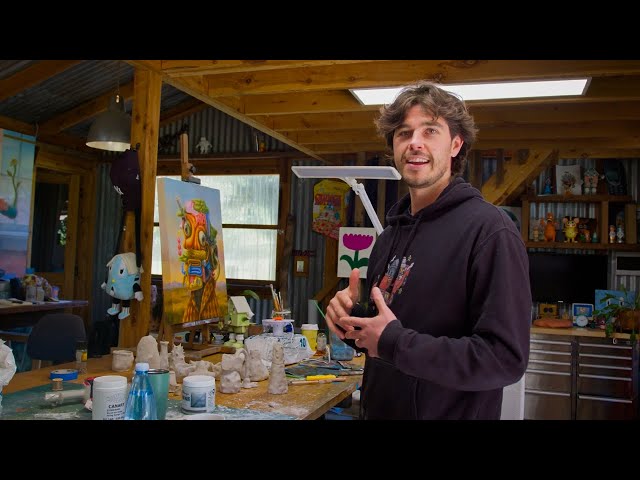 Inside the Creative Studio of an Australian Artist