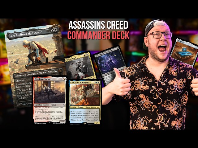 All Assassin's Creed Commander Deck! - An Ezio Auditore Deck Tech!