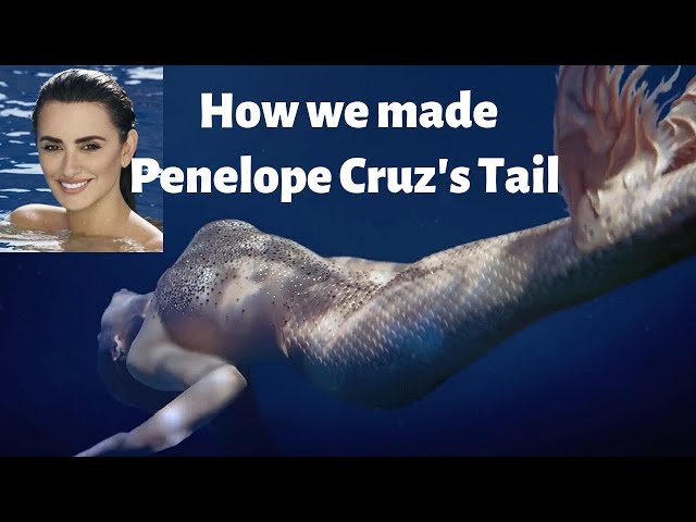 Learn How We Made Penelope Cruz Silicone Mermaid Tail
