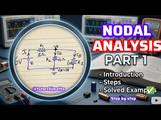 NODAL ANALYSIS EXPLAINED FROM SCRATCH! (Part 1)