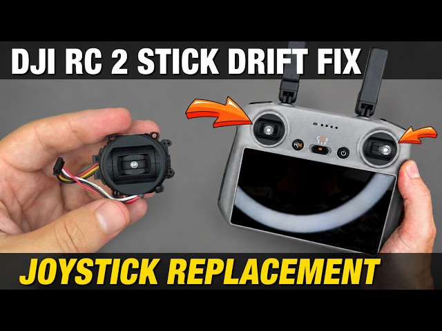 DJI RC 2 Joystick Replacement | Fix Stick Drift & Calibration