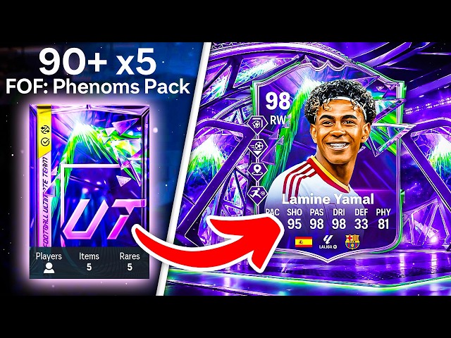 90+ x5 PHENOMS PACKS! 🚨 FC 26 Ultimate Team