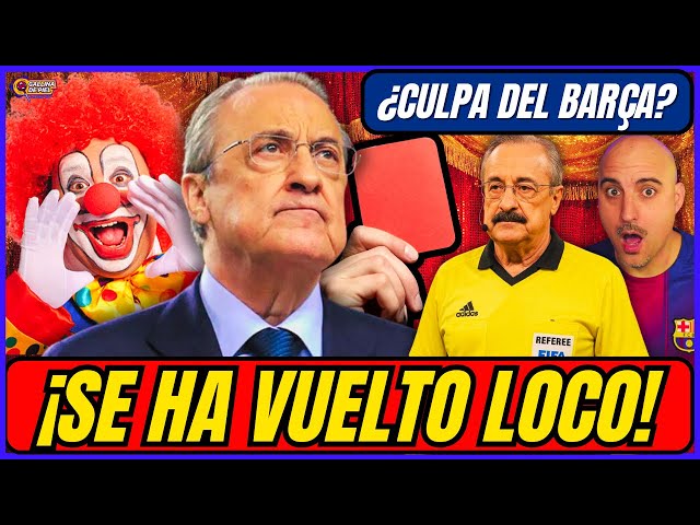 🤡 FLORENTINO PIERDE LA CABEZA: "El BARÇA ha hecho DESCENDER equipos" 😂 (Respuesta a los LLOROS)