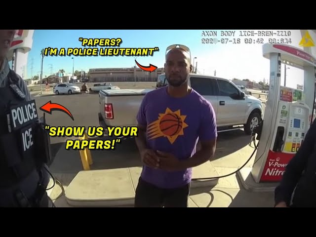 ICE Agent Demands Papers from Off-Duty Black Police Officer — He’s a Lieutenant, Wins $13.9M Lawsuit