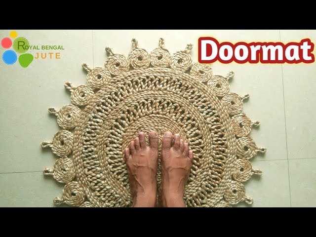 DIY Jute Door Mat Handmade|| Make at home it's easy|| #Jute DIY,Rug