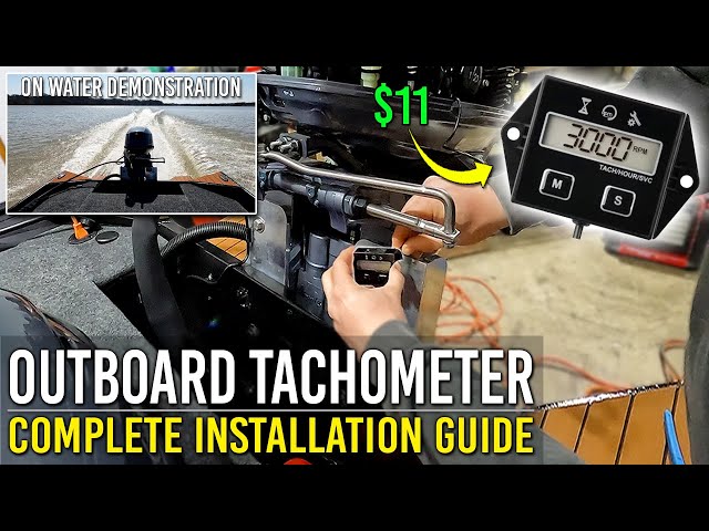 OUTBOARD TACHOMETER COMPLETE INSTALLATION GUIDE