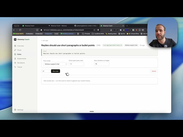 Glassray Coach Demo: Debug and Optimize Your Agents Locally, From the Terminal