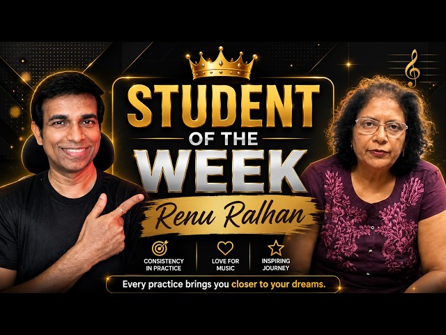 She Proves It’s Never Too Late to Learn Singing! 🎤 | Student of the Week – Renu Ralhan