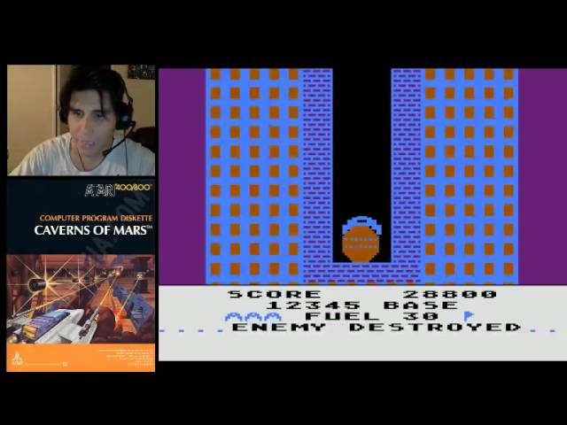 CAVERNS OF MARS atari