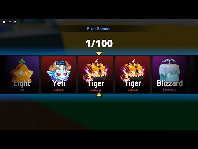 I DID 100 ROLLS... How Many Good Fruits Will I Get?