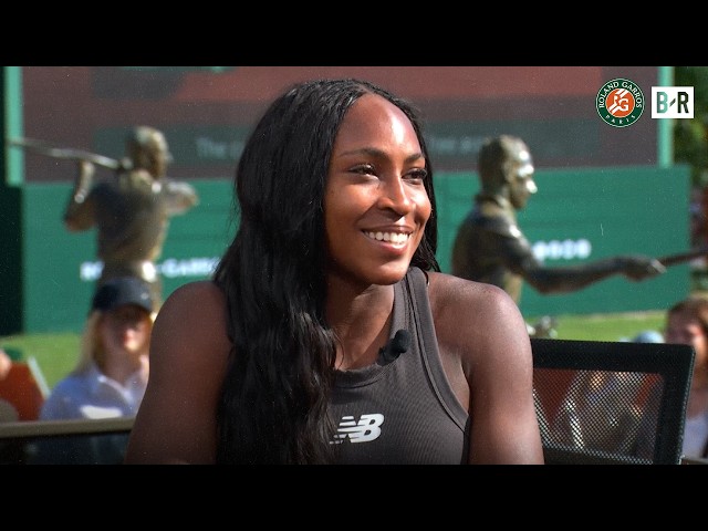 Coco Gauff Talks Win vs. Taylor Townsend & Heat at Roland-Garros