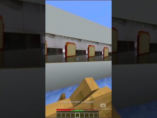 Minecraft Animation Bread Falling Over 😱