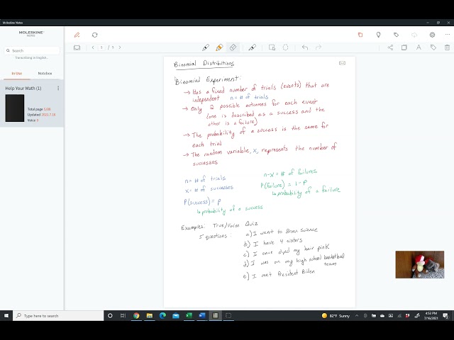 Introduction to Binomial Distributions
